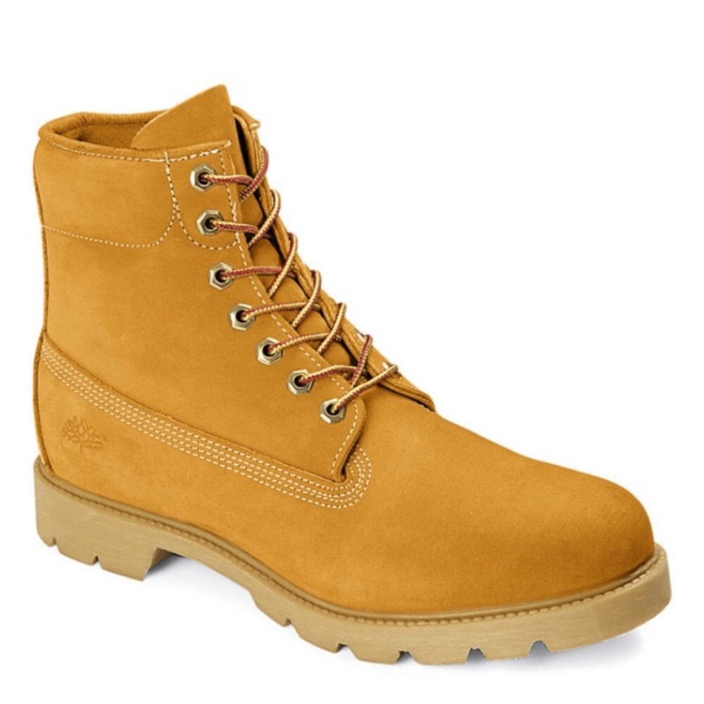 Timberland 10066 Wheat Nubuck 6-inch Leather Waterproof Work Boots Men’s Sz 11M